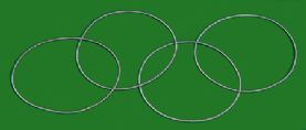 Mamod WS1 Drive Bands. Pack of 4.